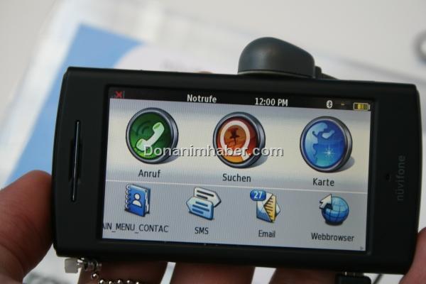 CeBIT Özel: Asus-Garmin birlikteliğinden doğan telefon; nüvifone G60