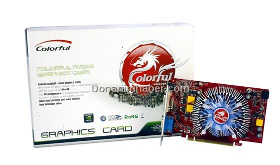 Colorful'dan 128-bit destekli ve GDDR2 bellekli iki yeni GeForce 9800GT