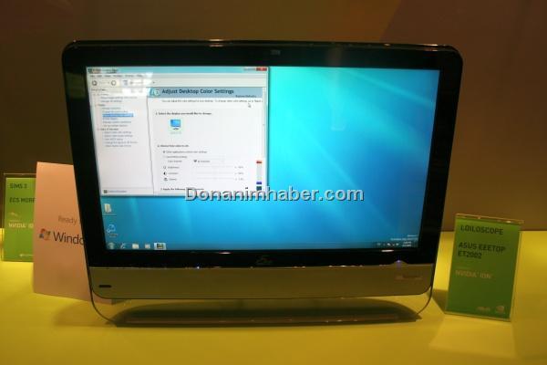 Computex 2009: Asus, Nvidia ION tabanlı Eee TOP bilgisayarını gösterdi