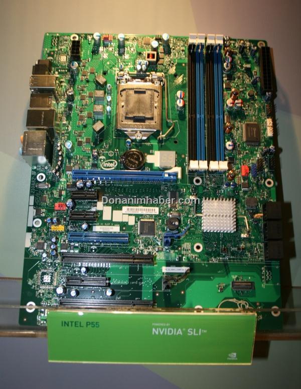 Computex 2009: Intel P55 yonga setinde SLI desteği doğrulandı