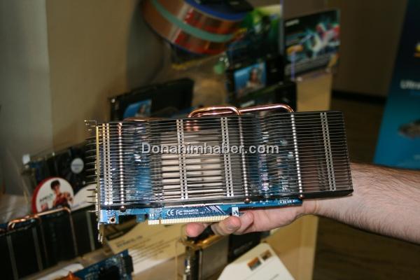 Computex 2009: Gigabyte pasif soğutmalı HD 4770 modelini gösteriyor