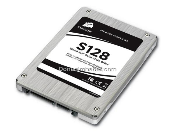 Corsair de SSD pazarına girdi; 128GB'lık ilk model satışta