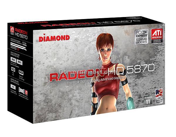 Diamond Radeon HD 5870 modelini duyurdu
