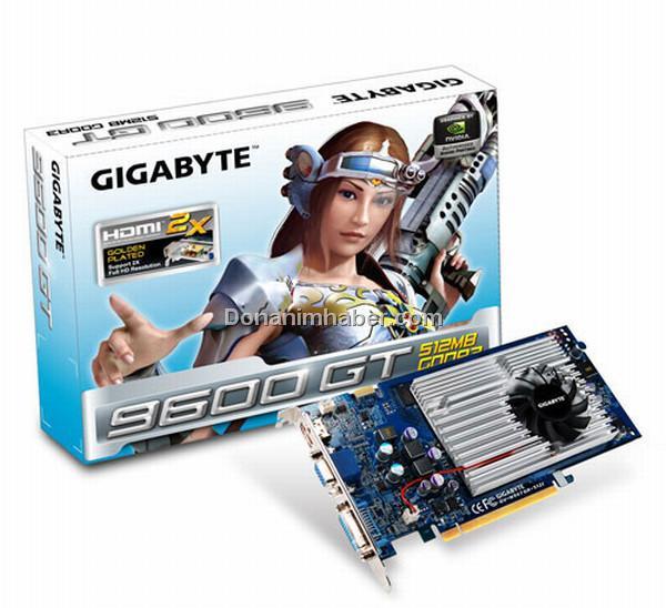 Gigabyte düşük güç tüketimli GeForce 9600GT modelini duyurdu