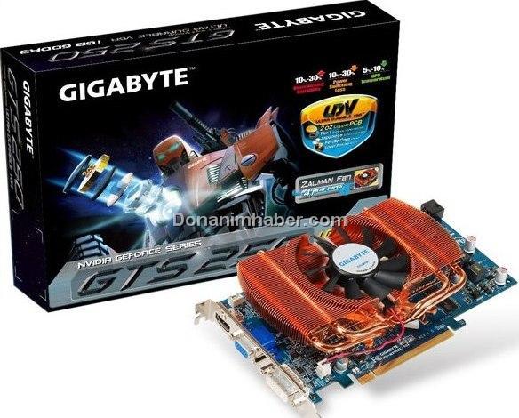 Gigabyte'ın Zalman soğutuculu GeForce GTS 250 modeli göründü