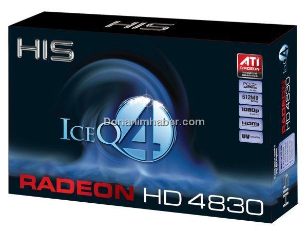 DH Özel: HIS'in Radeon HD 4830 ICEQ4 modeli göründü