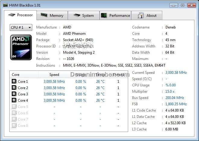 DH Özel: Phenom II 940 3GHz & 3.4GHz Blackbox ve CPU-Z görüntüleri