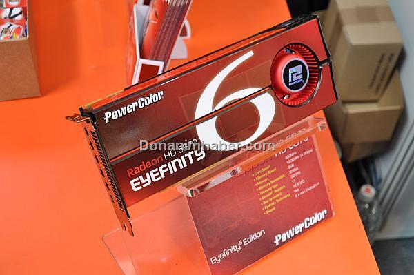 CeBIT 2010: PowerColor'dan Radeon HD 5870 ve 5770 Eyefinity Edition modelleri ve daha fazlası