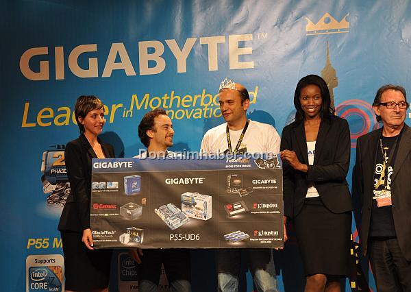 Gigabyte'ın TweaKING yarışmasında Türkiye, 3DMark şampiyonu oldu