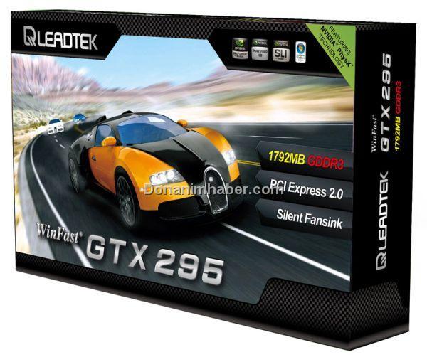 Leadtek tek PCB'li GeForce GTX 295 modelini tanıttı