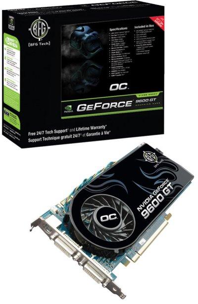 BFG'den özel tasarımlı GeForce 9600GT OC modeli geliyor
