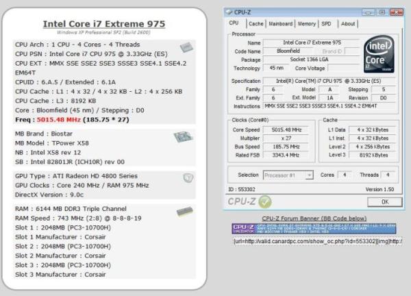 Intel Core i7 975 Extreme Edition hava soğutmayla 5GHz'i gördü