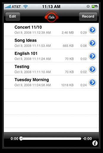 iTalk; iPhone ile yüksek kalitede ses kaydı