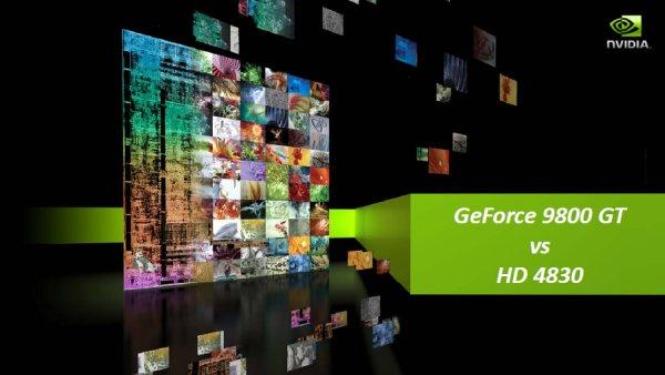 Nvidia sessizliğini bozdu: GeForce 9800GT, Radeon HD 4830'dan daha güçlü