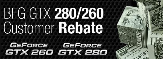 BFG GeForce GTX 200 serisi için geri ödeme programına Avrupa'yı da aldı