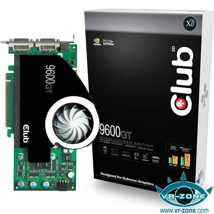 Club3D'den Arctic Cooling soğutmalı GeForce 9600GT OC