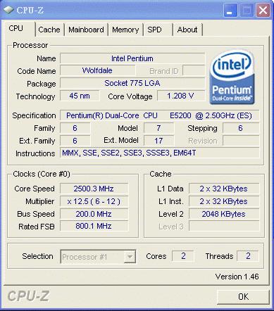 Intel Pentium E5200 fiyat listelerine girmeye başladı 