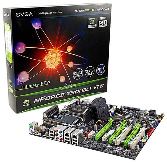EVGA'dan yeni anakart; nForce 790i SLI FTW