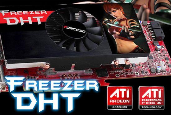 Force3D Freezer DHT soğutmalı Radeon HD 4870 modelini hazırladı