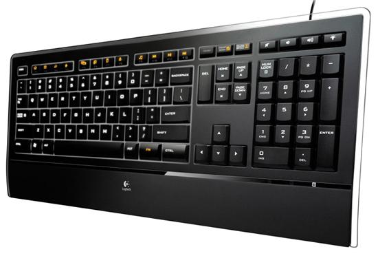 Logitech'den  PC başında geceleyenler için yeni klavye; Illuminated