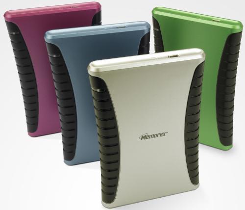 Memorex Essential TravelDrive serisi taşınabilir disklerini duyurdu