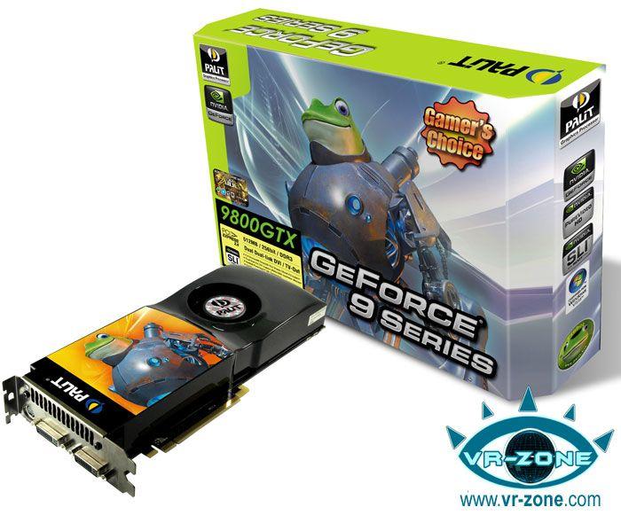Palit GeForce 9800GTX modelini duyurdu