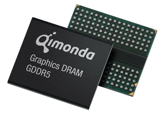 Qimonda ilk GDDR5 belleklerini HD 4800 serisi için AMD'ye veriyor