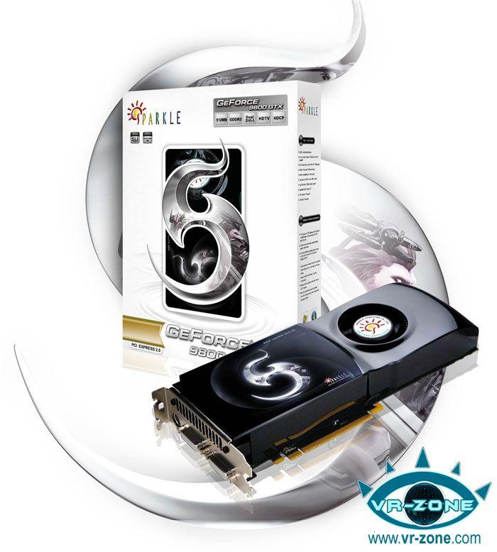 Sparkle GeForce 9800GTX modelini duyurdu
