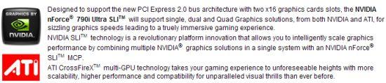 Nvidia nForce 790i SLI ile Crossfire mümkün olabilir