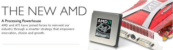 AMD'nin ATI'yi alma süreci tamamlandı, CPU/GPU bir arada 