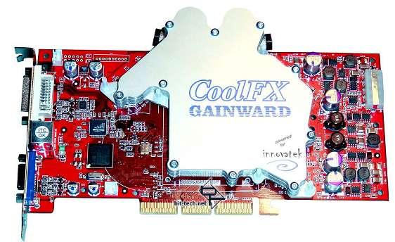 Gainward'dan su soğutmalı ekran kartı: Gainward FX 5900 Ultra 1600 XP GS 256MB CoolFX