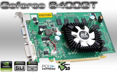 Inno3D GeForce 9400GT tabanlı yeni ekran kartını duyurdu