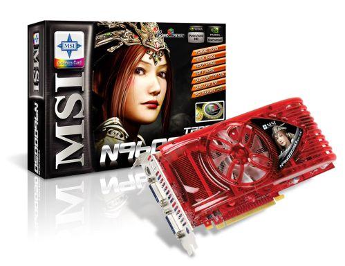 MSI'dan 384MB ve 768MB bellekli iki yeni GeForce 9600GSO