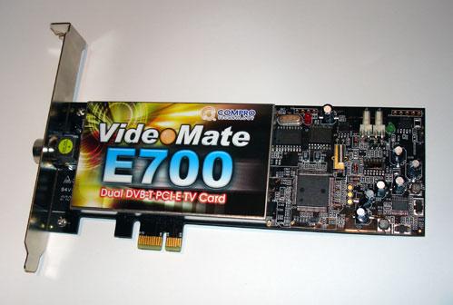 Compro PCIe x1 TV kartı