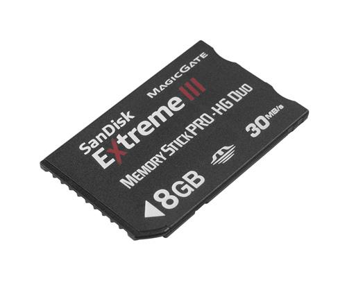 SanDisk'den yüksek performanslı Memory Stick PRO-HG tipi bellek kartları