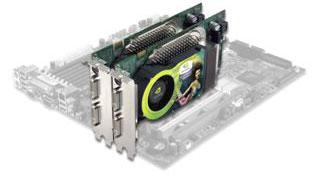 Nvidia'nın 6800 serisi için özel çift ekran kartı teknolojisi: SLI