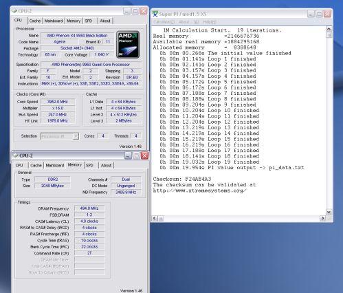 AMD Phenom 9950 ile 4GHz'in üzerine çıkıldı