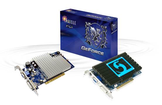 Sparkle'dan PCI uyumlu ekran kartları: GeForce 8500GT ve 7300GT