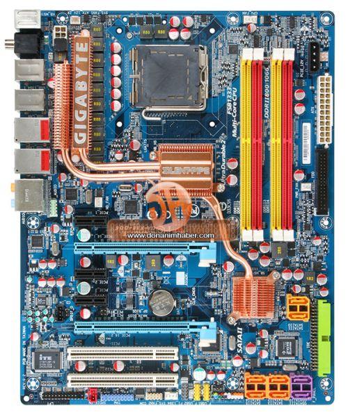 Intel'den X38 yonga seti ve Gigabyte GA-X38-DQ6