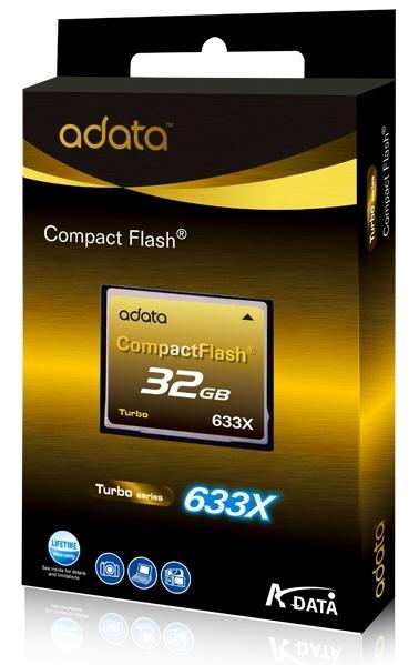A-Data yüksek hızlı CompactFlash bellek kartlarını duyurdu