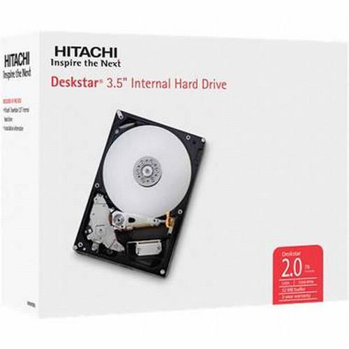 Hitachi'nin 2TB kapasiteli yeni sabit diski listelere girdi