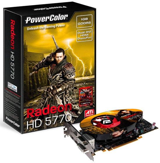 PowerColor Radeon HD 5770 v2 modelini duyurdu