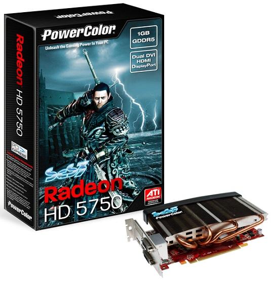 PowerColor SCS3 HD5750: Pasif soğutmalı ilk DirectX 11 ekran kartı hazır