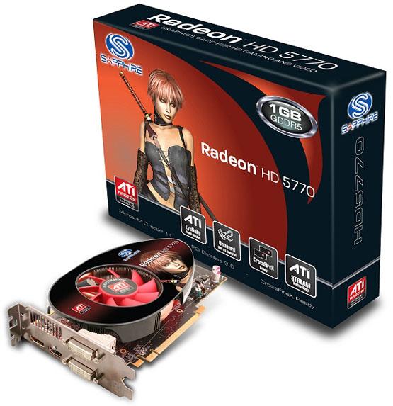 Sapphire Radeon HD 5770 v2 modelini duyurdu