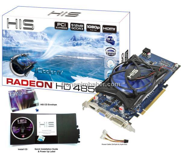 HIS Radeon HD 4850 iCooler IV modelini kullanıma sunuyor