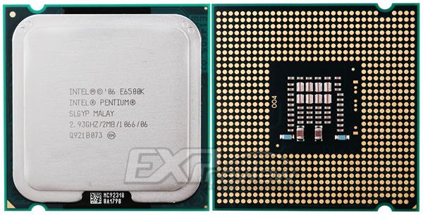 Çarpan kilidi açık Intel Pentium E6500K, 5GHz'i gördü