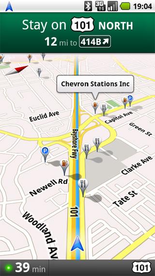 Google Maps Navigation, Android 1.6'yı da destekleyecek