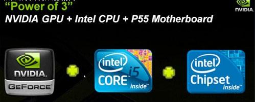 Nvidia'dan '3'ün Gücü' yaklaşımı: GeForce, Core i5 ve P55
