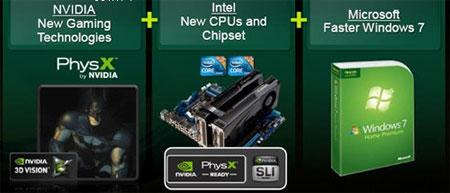 Nvidia'dan '3'ün Gücü' yaklaşımı: GeForce, Core i5 ve P55