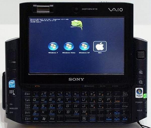 Sony UX490 artık daha güçlü; Donanımsal mod sonrası dört işletim sistemi bir arada!